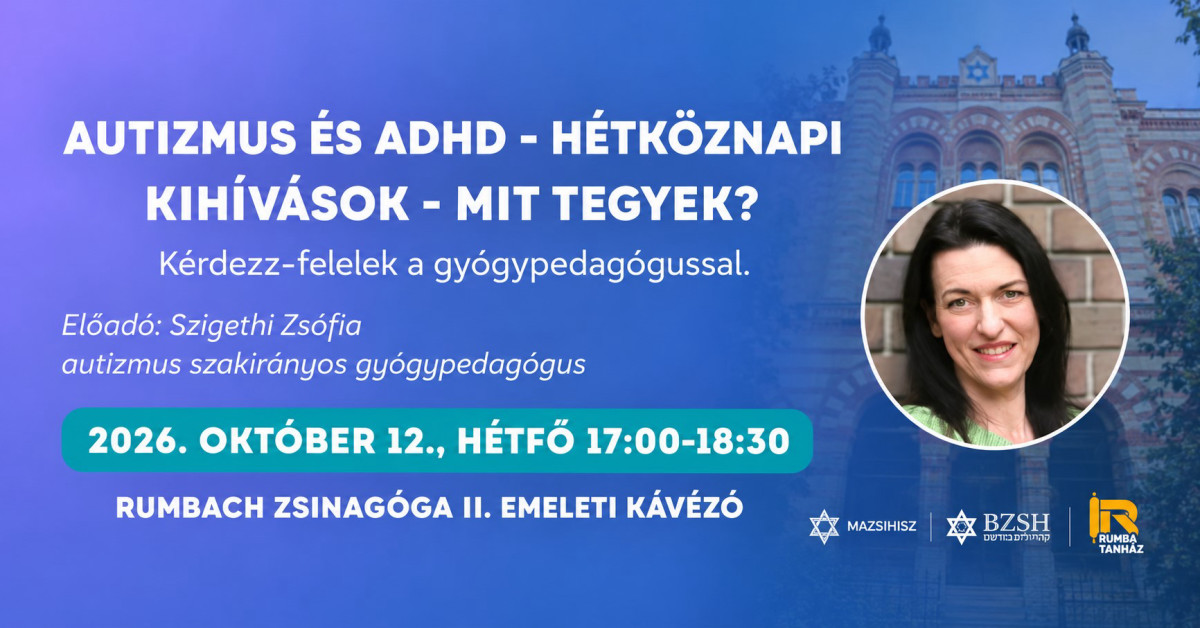 Mit tegyek? – Autizmus és ADHD a hétköznapokban Szigethi Zsófiával cover image