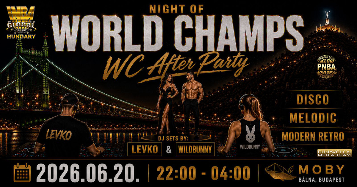 Night of World Champs - Bálna, Budapest cover image