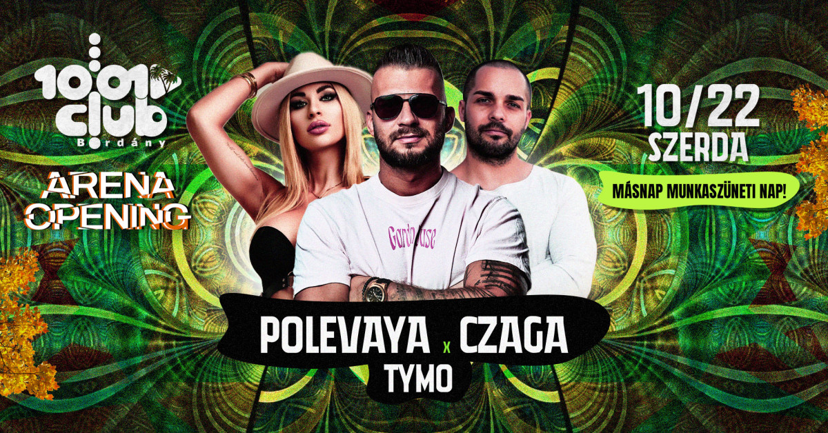 Club 1001 - Arena Opening - 10.22. Szerda (Másnap Munkaszüneti Nap) cover image