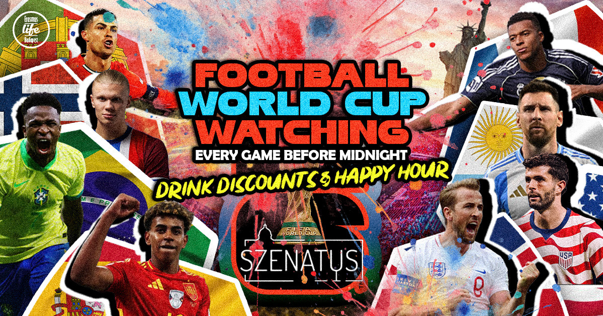 Football Watching with ELB @Szenátus - 20% drink discount w/ ELB Card! cover image