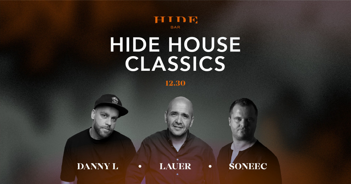 HIDE HOUSE CLASSICS I 12.30 cover image