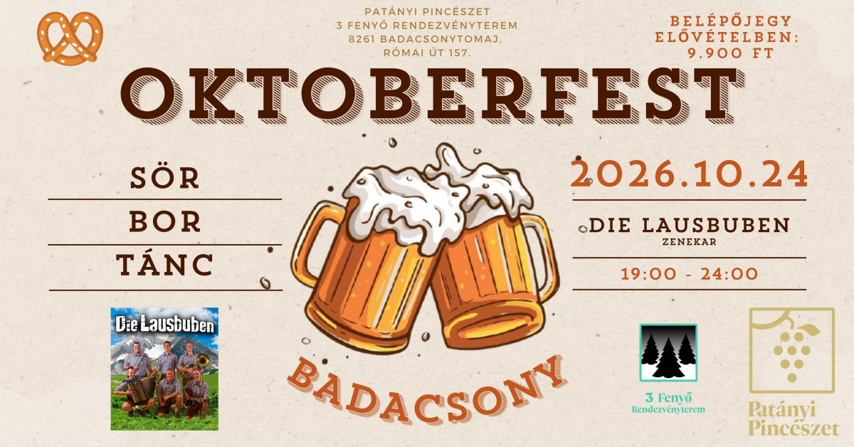 II. Oktoberfest Badacsony - Patányi Pincészet cover image