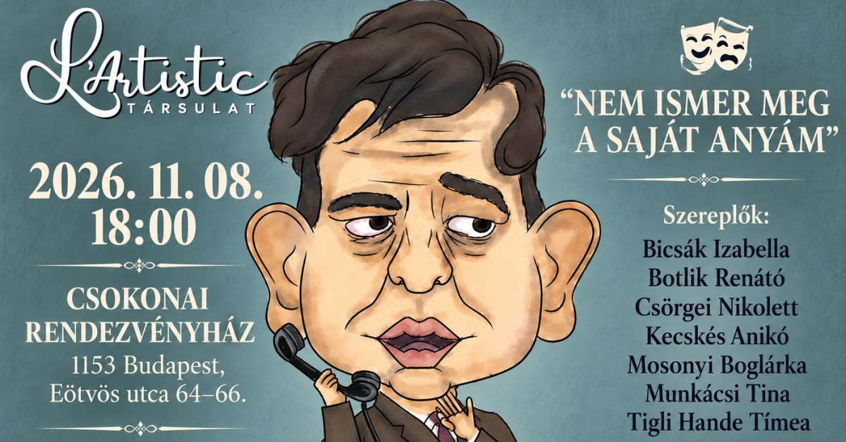 Nem ismeg meg a saját anyám - zenés komédia- L'Artistic Társulat cover image