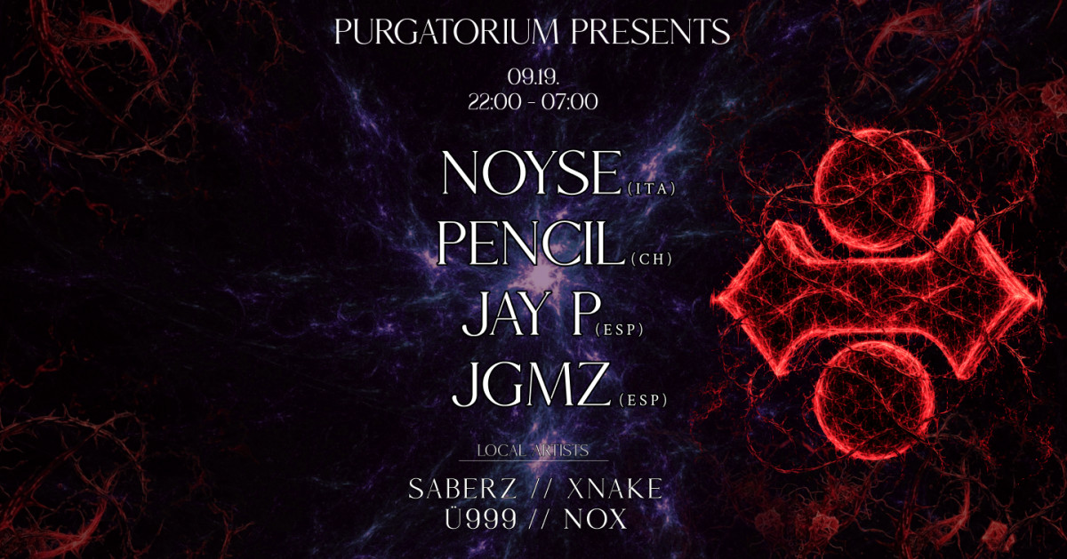 Purgatorium Pres. NOYSE | PENCIL | JAY P | JGMZ - 09.19. cover image
