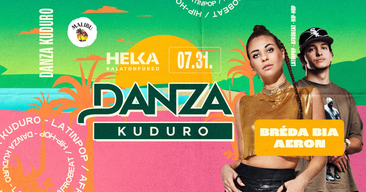 DANZA KUDURO • 07/31 • Helka Balatonfüred cover image