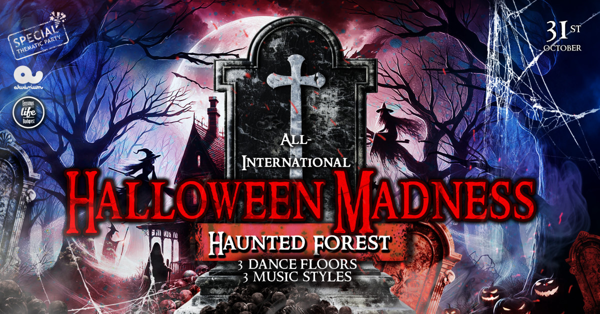 All-International HALLOWEEN MADNESS by ELB ✘ Akvárium ✘ 31st Oct cover image
