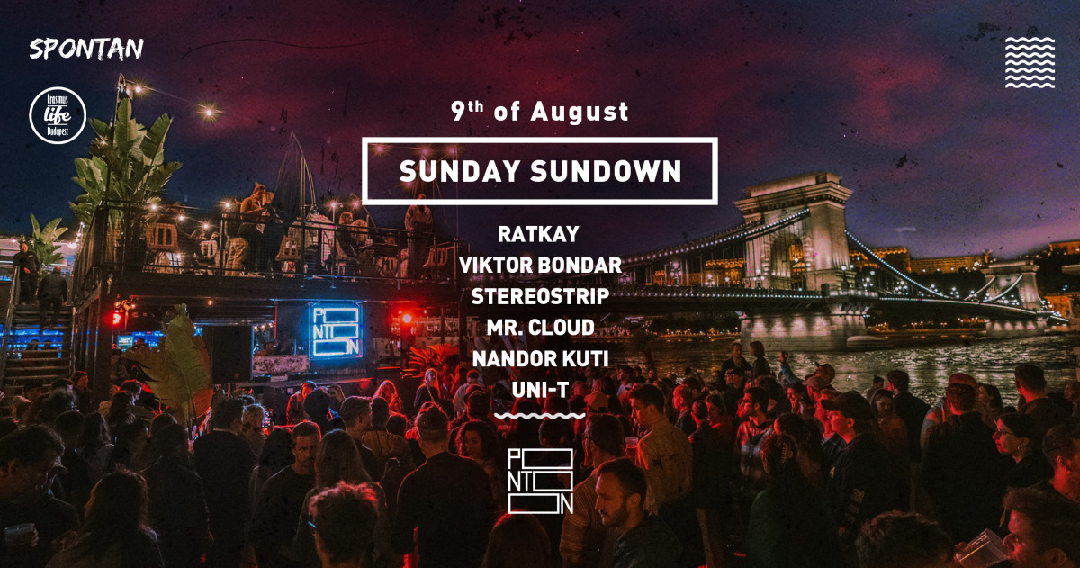 Sunday Sundown by ELB & Spontan ~ Pontoon ~ 9th August ~ Free entry cover image