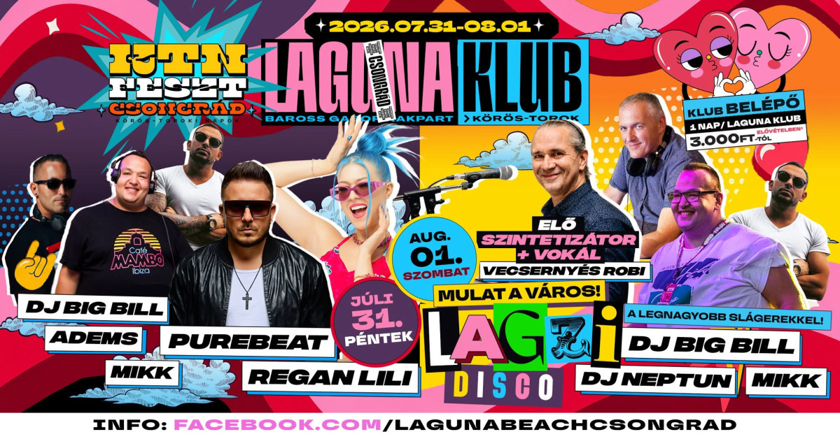 KTN Feszt 2026 Laguna Club 07.31 - 08.01. cover image