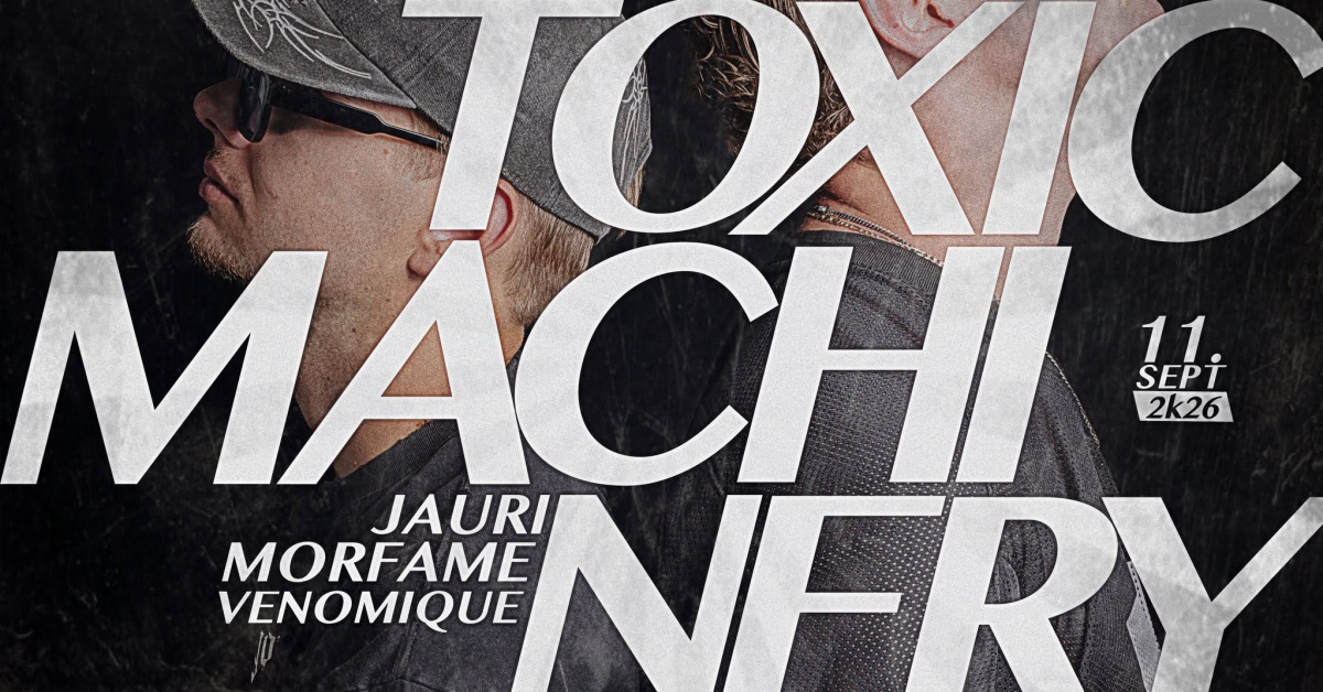 NACHTWERK | TOXIC MACHINERY | 3HRS EXTENDED | 09.11. | ARZENÁL | BUDAPEST cover image