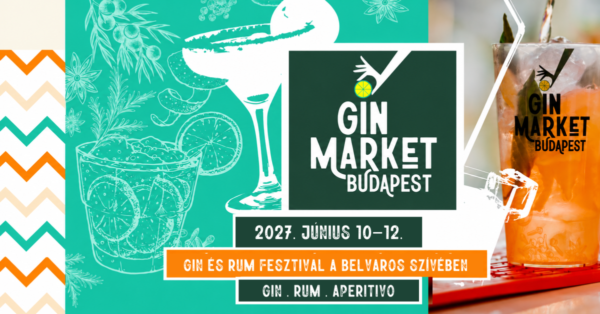 VI. Gin Market Budapest 2027 GIN · RUM · APERITIVO cover image
