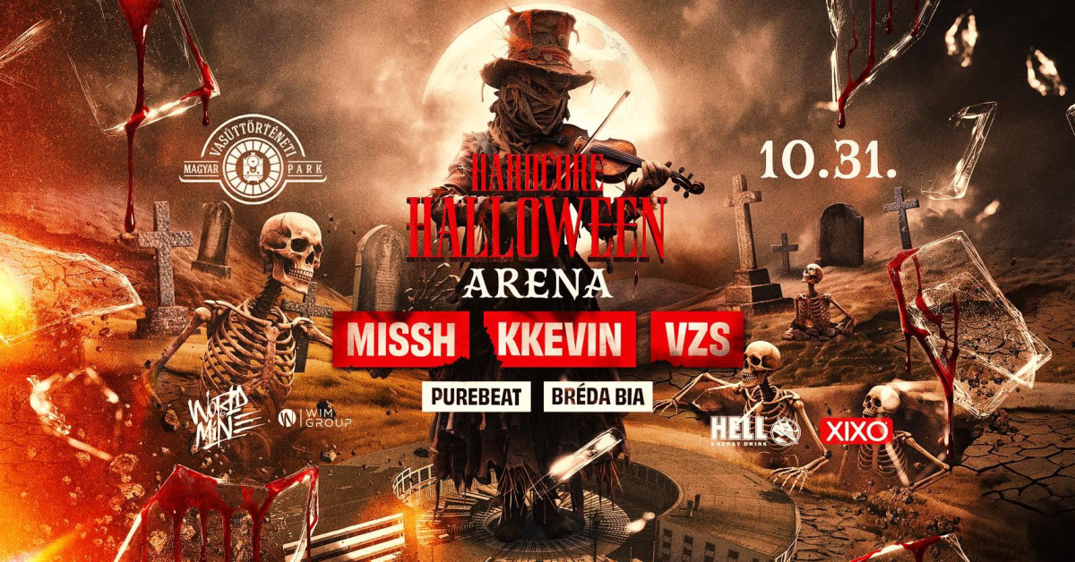 HARDCORE HALLOWEEN ARENA ✖ A rettegés csarnoka │ 2026.10.31. │ ORIENT cover image