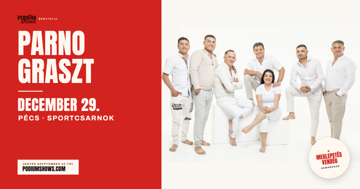 Parno Graszt Elő-születésnapi koncert cover image