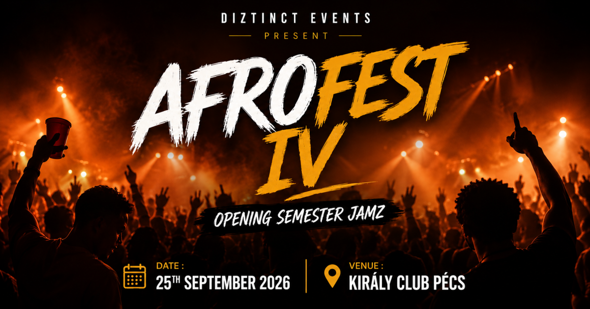 AFRO FEST IV |09/25| KIRÁLY RENDEZVÉNYHÁZ cover image