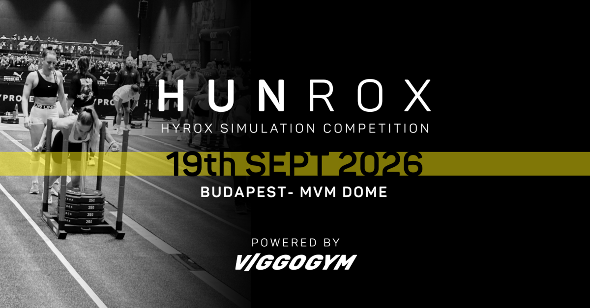 HUNROX EGYÉNI FÉLTÁV futam - HYROX Szim verseny -MVM Dome -HYROX SIM SINGLE HALF cover image