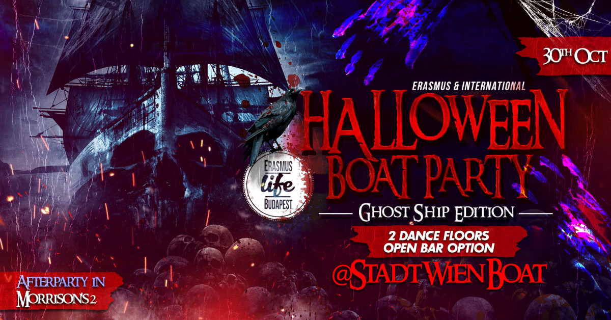 Halloween BOAT PARTY - Ghost Ship by ELB ✘ 30th Oct ✘ Stadt Wien Boat cover image