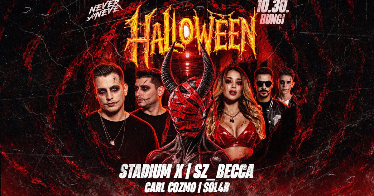 HALLOWEEN ✘ NEVER SAY NEVER | 10.30. | HUNGI cover image