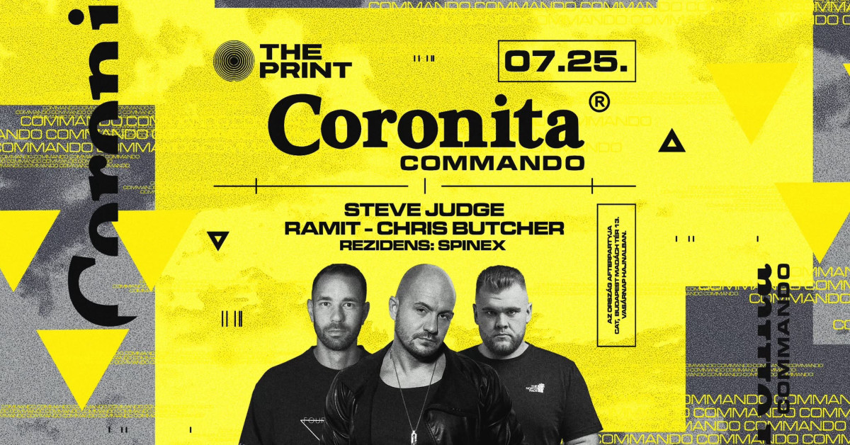 Coronita® Commando | 2026/07/25 | THE PRINT, SZOMBATHELY cover image