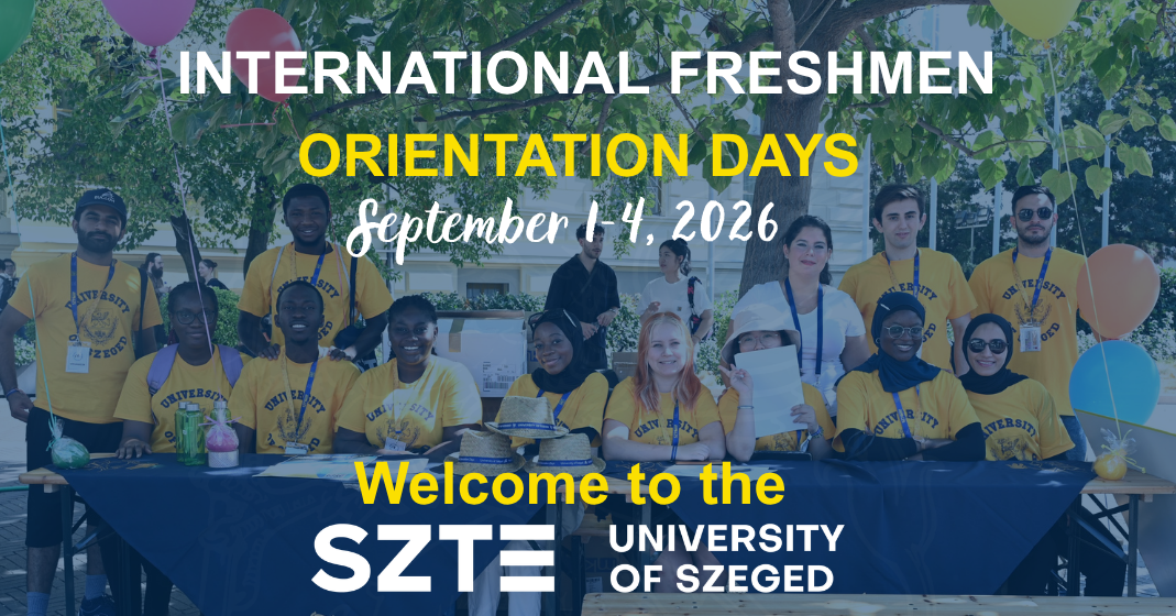 University of Szeged 2026 International Freshmen Orientation Days cover image