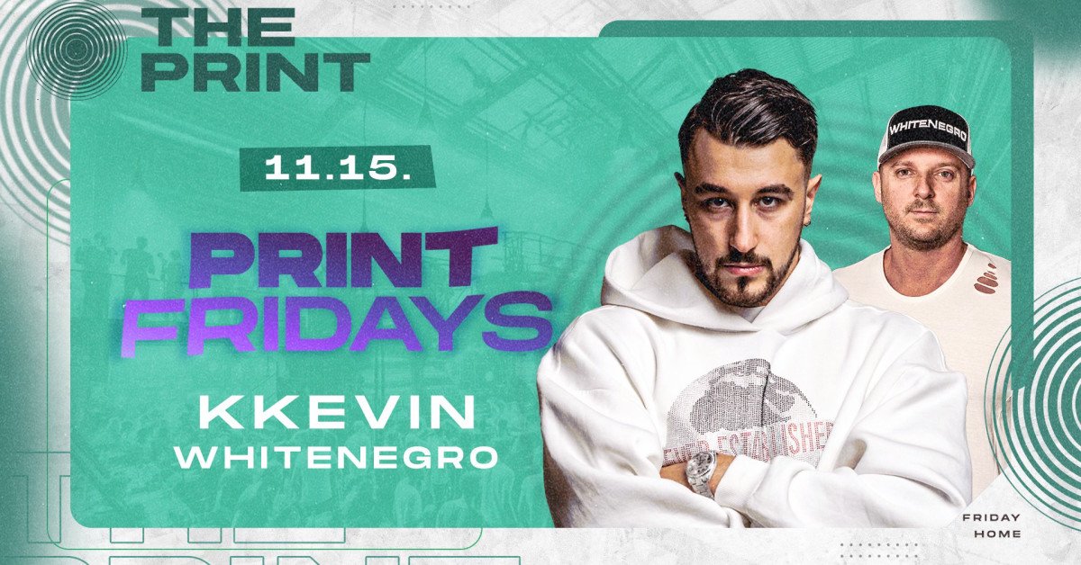 The PRINT FRIDAYS w/KKEVIN • 11.15. cover image