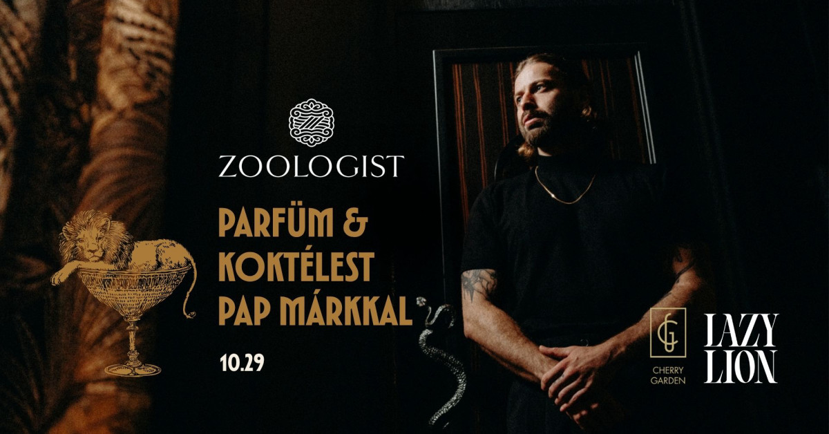 Lazy Lion | Parfüm & Koktélest Pap Márkkal | Zoologist by Cherry Garden cover image