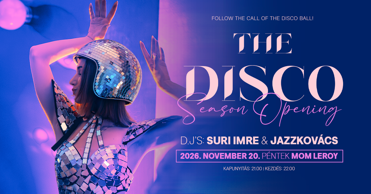 THE DISCO november cover image