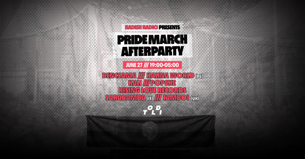Radish Radio Presents: Pride March Afterparty cover image